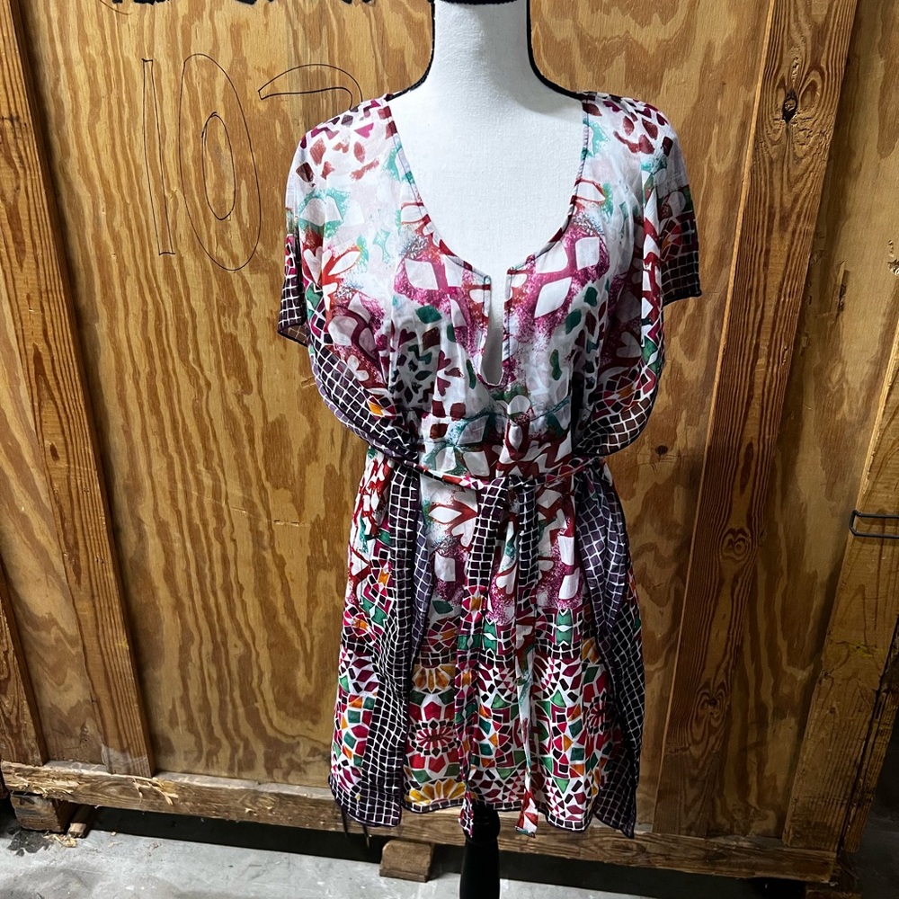 Colorful Women's Swim Coverup